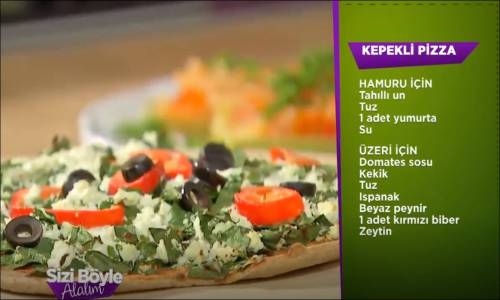 Kepekli Pizza Tarifi