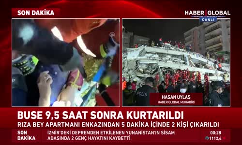 Bakan Pakdemirli'nin Enkaz Altında Konuştuğu Buse 9,5 Saat Sonra Kurtarıldı 