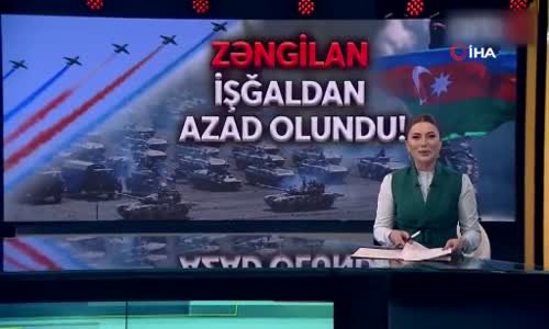 Azerbaycanlı spiker, memleketinin işgalden kurtarıldığını anons ederken gözyaşlarına hakim olamadı 