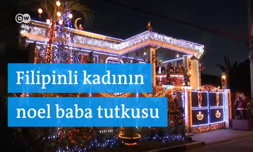 Filipinli kadının noel baba tutkusu