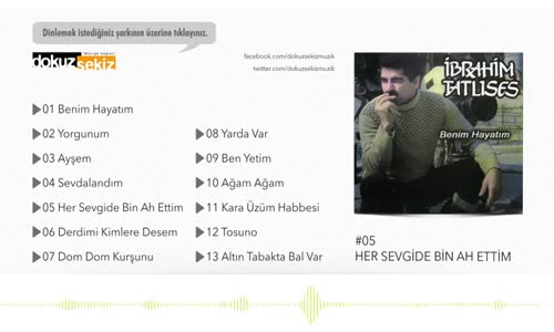 İbrahim Tatlıses - Her Sevgide Bin Ah Ettim