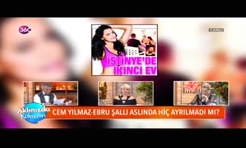 Ebru Şallı-Cem Yılmaz Aşkı Ne Durumda!