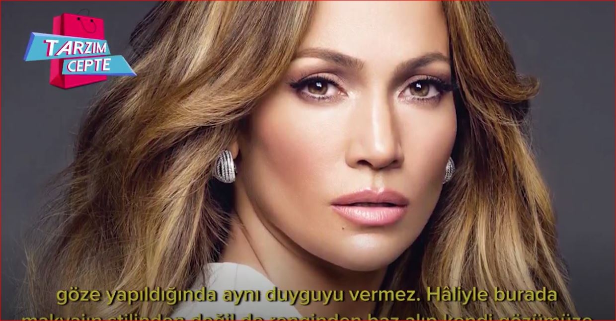 Tarzım Cepte -Jennifer Lopez Göz Makyajı 1