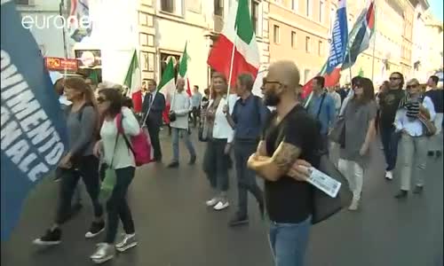 'Göçmen Çocuklarına İtalyan Vatandaşlığı' Planları Protesto Edildi