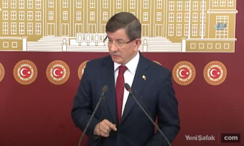 Ahmet Davutoğlu Cumhurbaşkanımız Benim De Adayım