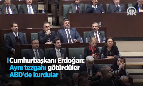 Cumhurbaşkanı Erdoğan Aynı Tezgahı Götürdüler ABD'de Kurdular