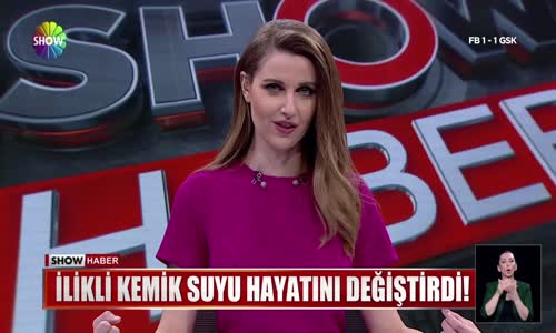 İlikli kemik suyu hayatını değiştirdi!