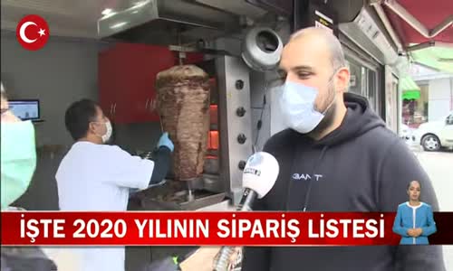 2020 Yılında En Çok Sipariş Verilen Yemekler! İşte Detaylar