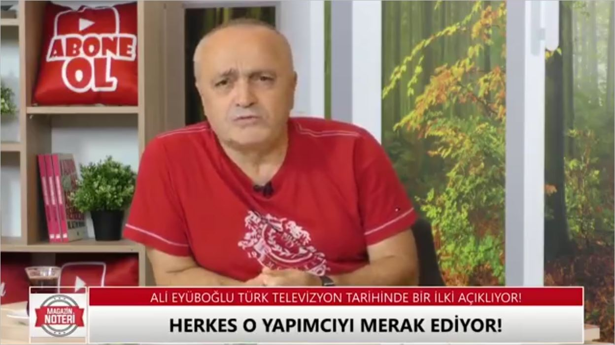 Ali̇ Eyüboğlu Türk Televi̇zyon Tari̇hi̇ndeki̇ Bi̇r İlki̇ Açıkladı