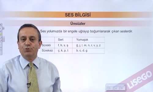 EBA TÜRKÇE LİSE SES BİLGİSİ-ÜNSÜZLER - ÜNSÜZ BENZEŞMESİ