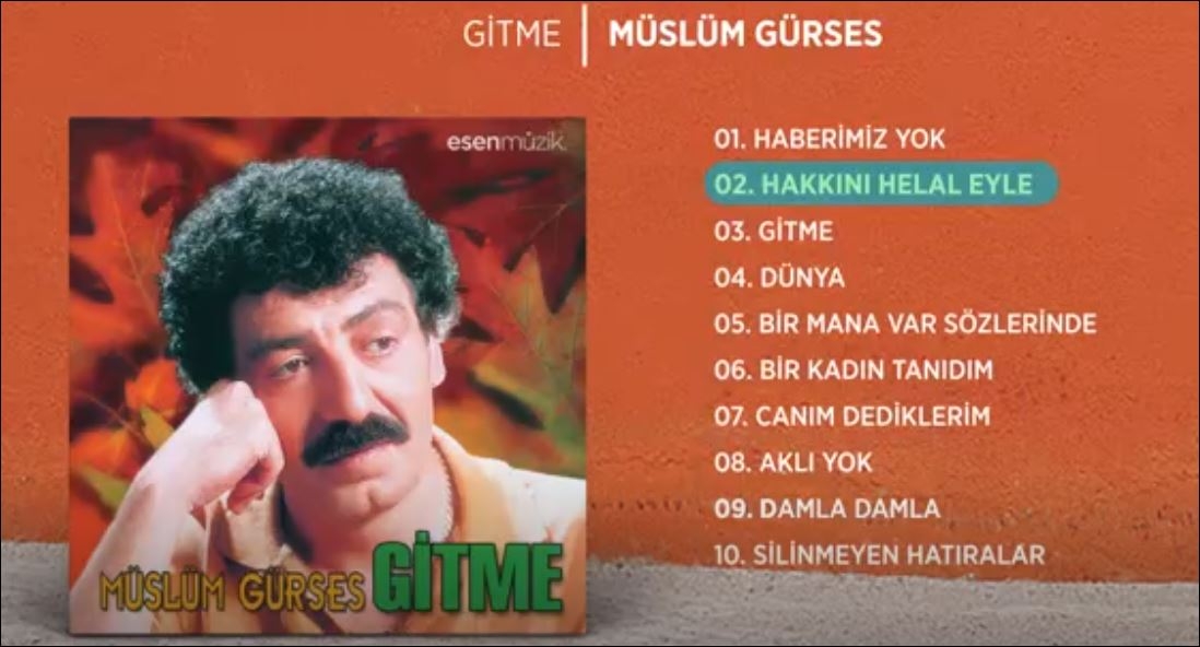 Müslüm Gürses - Hakkını Helal Eyle