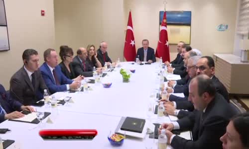 Cumhurbaşkanı Erdoğan, Yahudi Kuruluş Temsilcilerini Kabul Etti