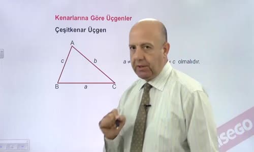 EBA GEOMETRİ LİSE  ÜÇGEN -KENARLARINA GÖRE ÜÇGENLER