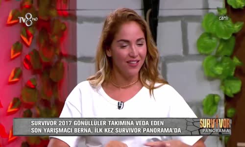 Berna Survivordaki Taklidini Stüdyoda Yapıyor