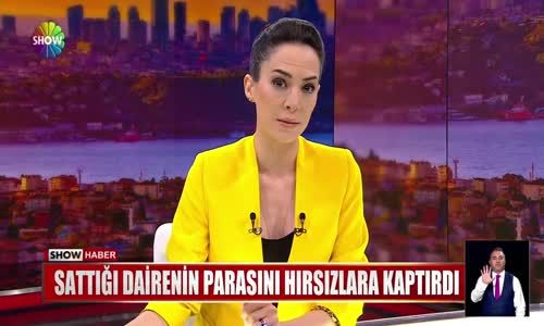 Sattığı dairenin parasını hırsızlara kaptırdı