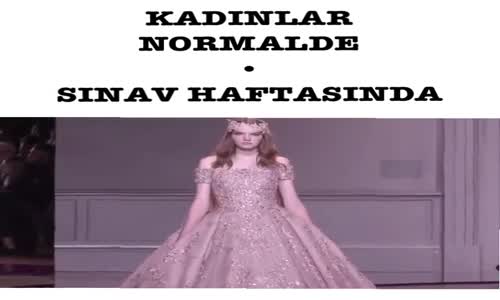 Sınav Haftası Kadınlar