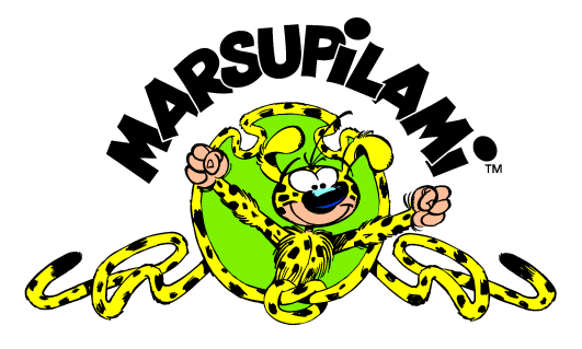 Uzun Kuyruk Marsupilami Palombia'da Resim Sanatı