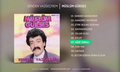 Müslüm Gürses Ağır Yaralı