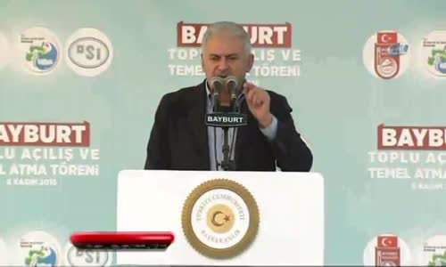 Yıldırım- Milli İradeyi Tanımazsanız Millet De Sizi Tanımaz