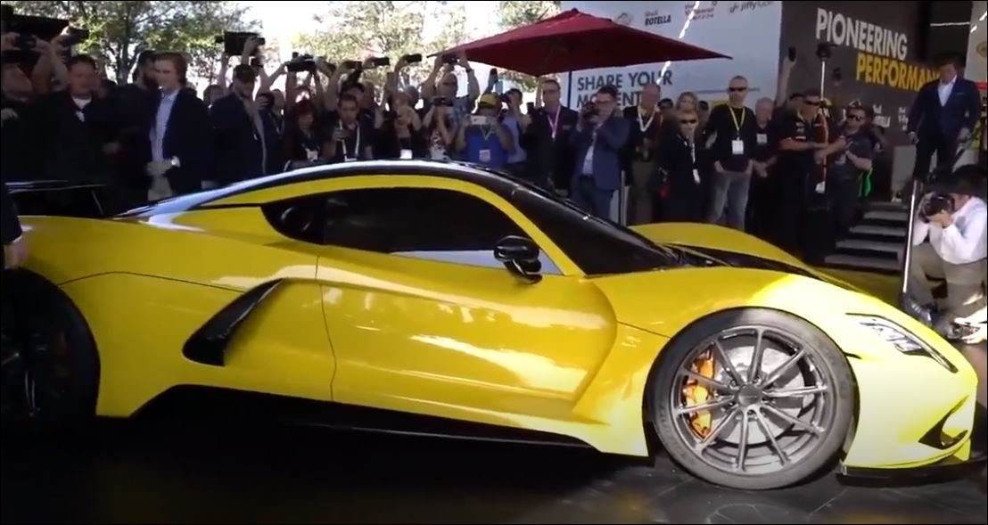 480 KM Azami Sürat Hennessey Venom F5 