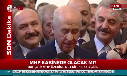 Bahçeli'den Saffet Sancaklı Açıklaması