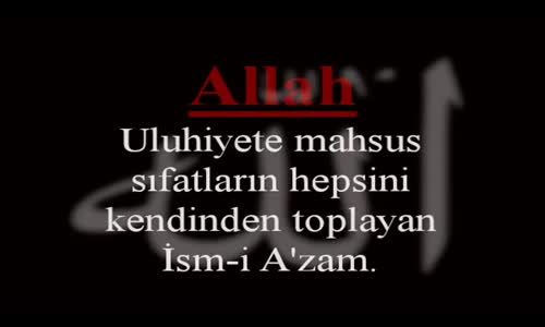 Subhaneke Ya Allah & İsmi Azzam Duası