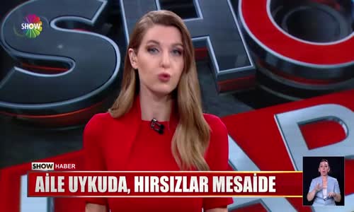 Onlar uyurken eve hırsız girdi