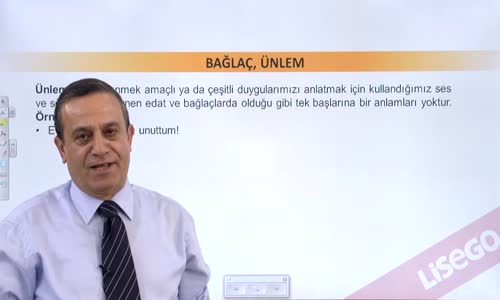 EBA TÜRKÇE LİSE SÖZCÜK TÜRLERİ-BAĞLAÇ VE ÜNLEM-ÜNLEM VE ÜNLEMİN ÖZELLİKLERİ