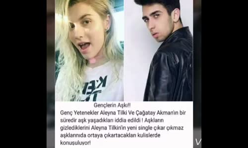 Yılın Bombası Aleyna Tilki&Çağatay Akman Aşkı