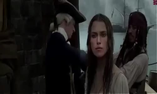 Karayip Korsanları Siyah İncinin Laneti( Kaptan Jack Sparrow kaçış sahnesi izle)