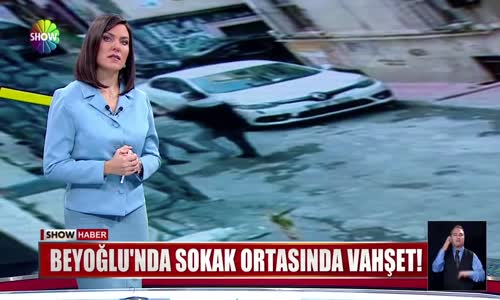 Beyoğlu'nda sokak ortasında vahşet! 