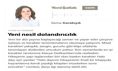 Yeni Nesil Dolandırıcılık