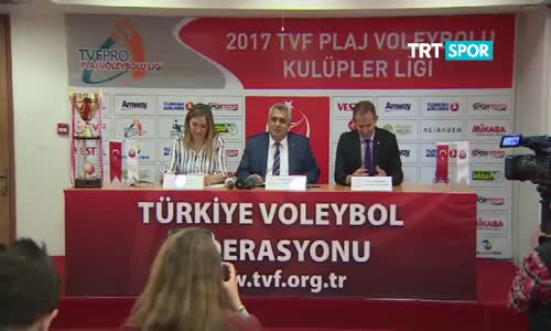 Plaj Voleybolu Kulüpler Ligi Tanıtımı Yapıldı