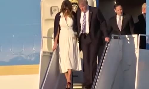 Melania Trump'ın Donald Trump'ı Şoke Eden Hareketi