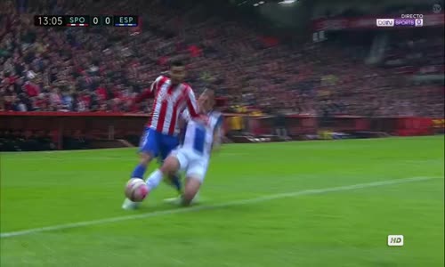 Sporting Gijon 1 - 1 Espanyol Maç Özeti İzle 