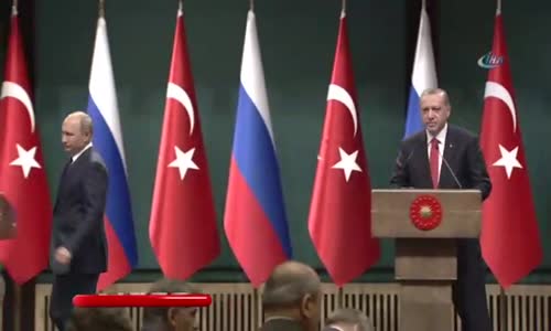 Erdoğan ve Putin'den Flaş Açıklamalar