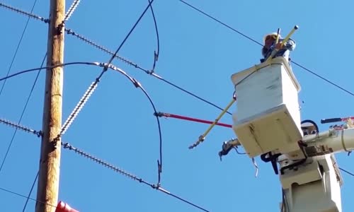 Yüksek Gerilim Enerji Hattı Kablosunun Kesilmesi