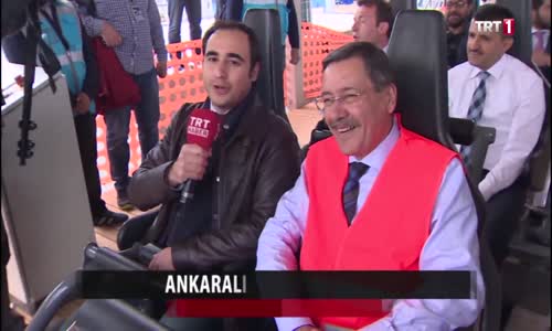 Melih Gökçek'in Roller Coasterda Asılı Kalması