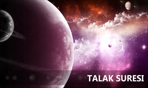 65. Talak Süresi Türkçe Meali 