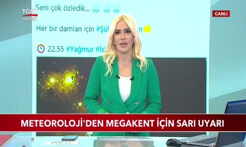 Meteoroloji'den İstanbul İçin Sarı Uyarı 