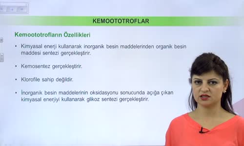 EBA BİYOLOJİ LİSE - EKOLOJİ VE GÜNCEL ÇEVRE SORUNLARI - CANLILARDA BESLENME ŞEKİLLERİ , OTOTROF BESLENME - KEMOOTOTROGLAR , KEMOSENTEZ NEDİR