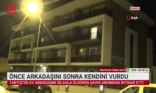 ÖNCE ARKADAŞINI SONRA KENDİNİ VURDU