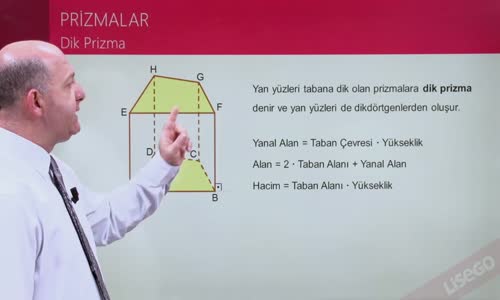 EBA GEOMETRİ LİSE PRİZMA-DİK PRİZMA