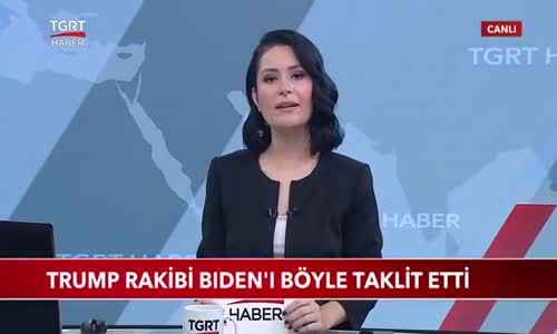 Trump Rakibi Biden'i Böyle Taklit Etti