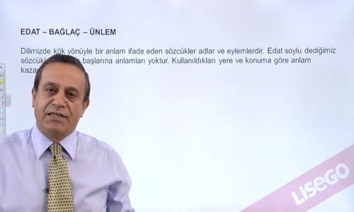 EBA TÜRKÇE LİSE SÖZCÜK TÜRLERİ-EDAT(İLGEÇ)-EDAT TANIMI VE EDAT ÇEŞİTLERİ