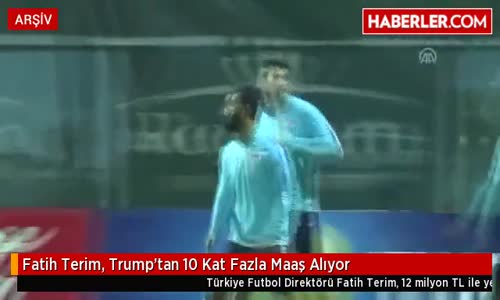 Fatih Terim, Trump'tan 10 Kat Fazla Maaş Alıyor