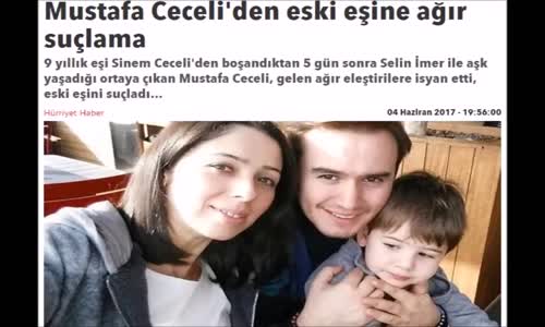 Mustafa Ceceliden Eski Eşine Ağır Suçlama