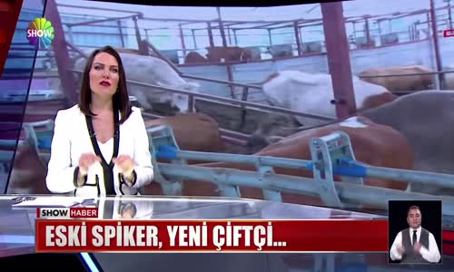 Eski spiker, yeni çiftçi...