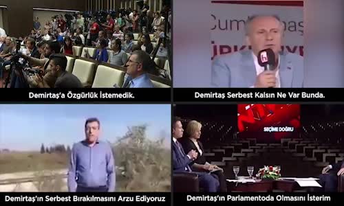 İnce'nin Demirtaş Yalanı Böyle Ortaya Çıktı