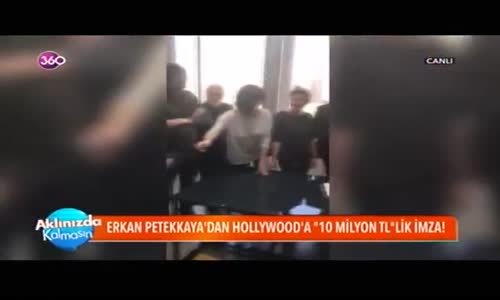 Şok Gelişme!Erkan Petekkaya Artık Hollywood'da!